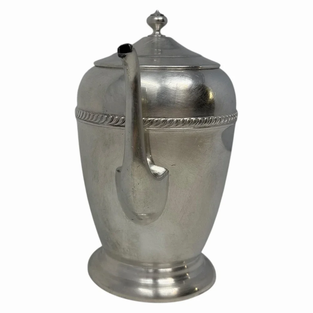1883 FB Rogers Silver Co Silver on Copper Teapot #2310‎